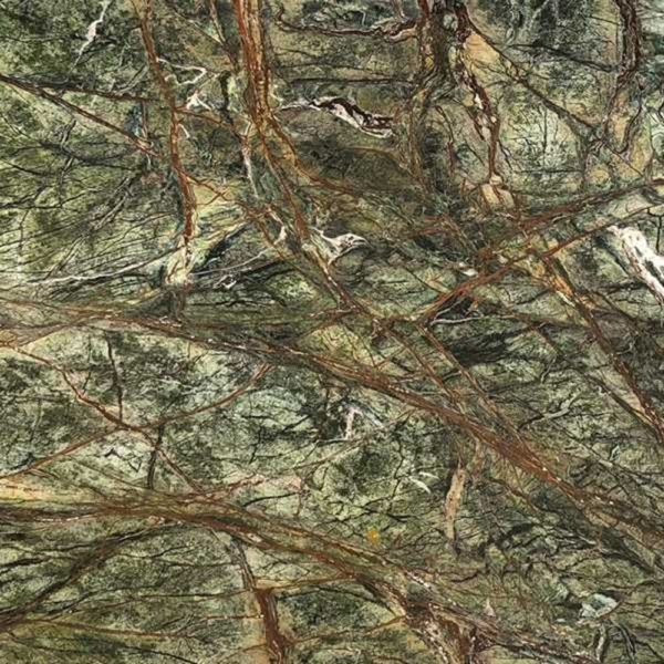 Exporter of Rain-Forest-Green-Marble in India