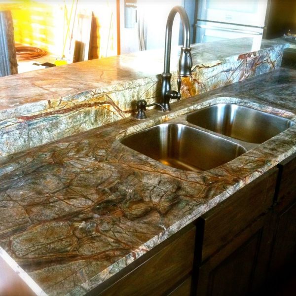 Supplier of Rainforest Green Marble in India