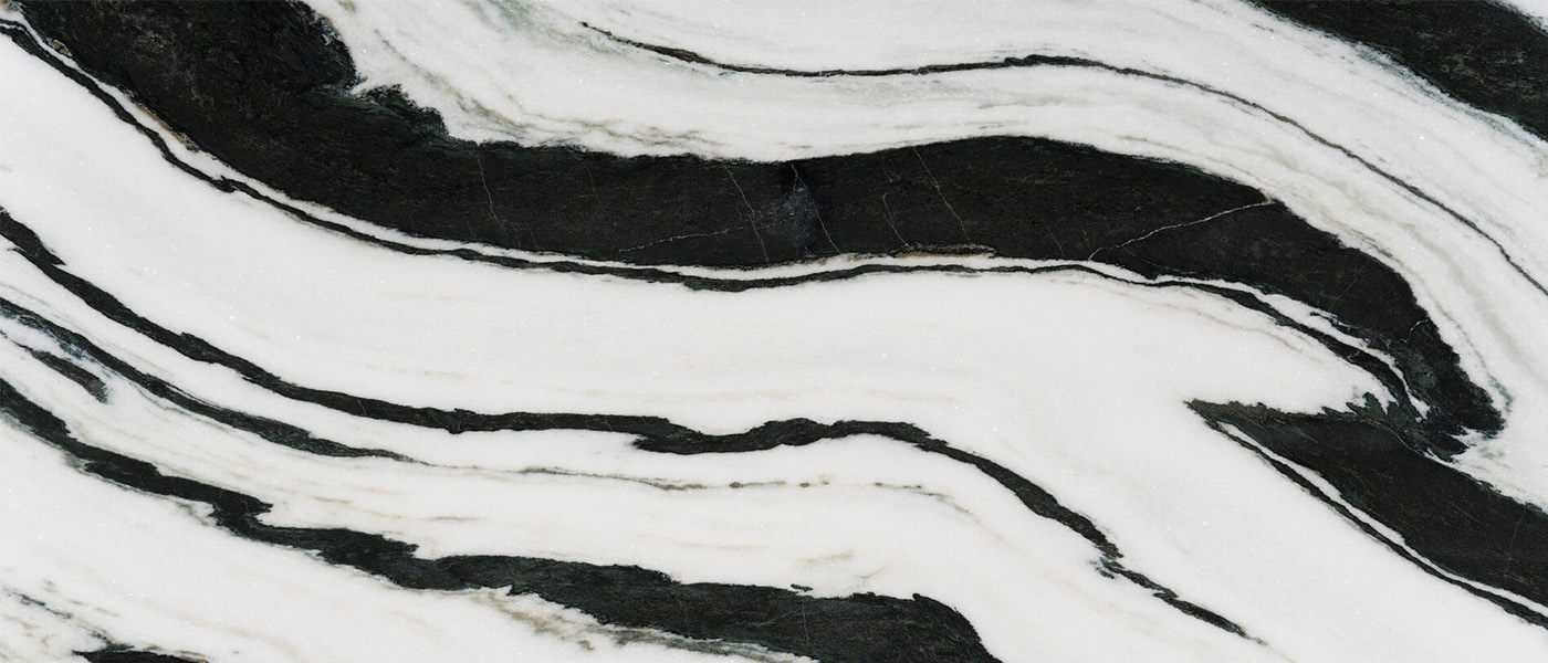 Green marble slabs in India